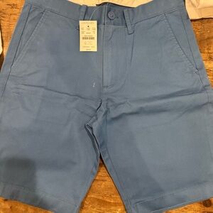 Crewcuts Light Blue Men's Flat Front Shorts